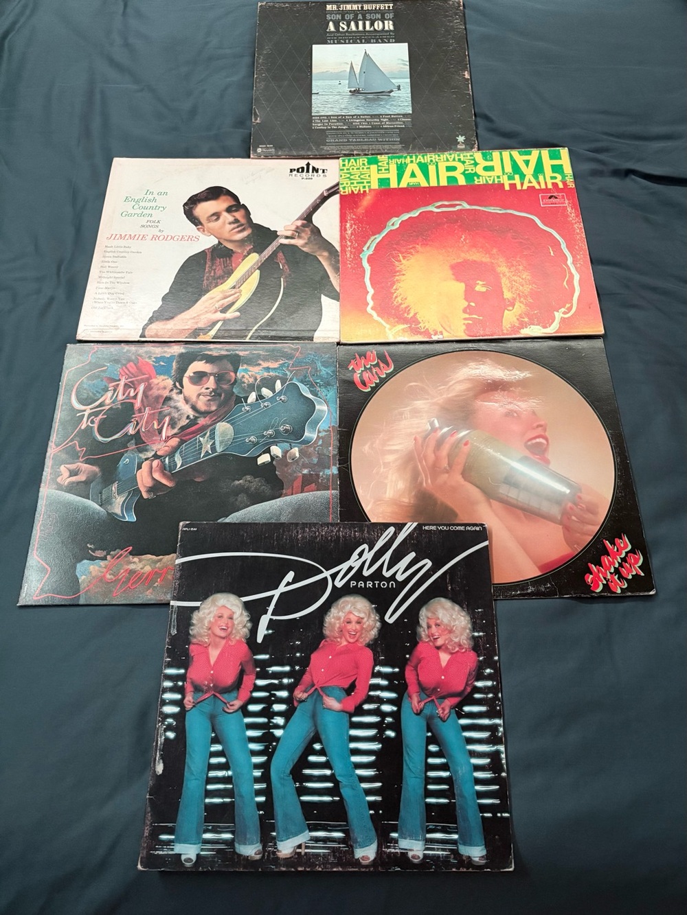 Vintage Vinyl Record Set